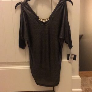 Cold shoulder blouse